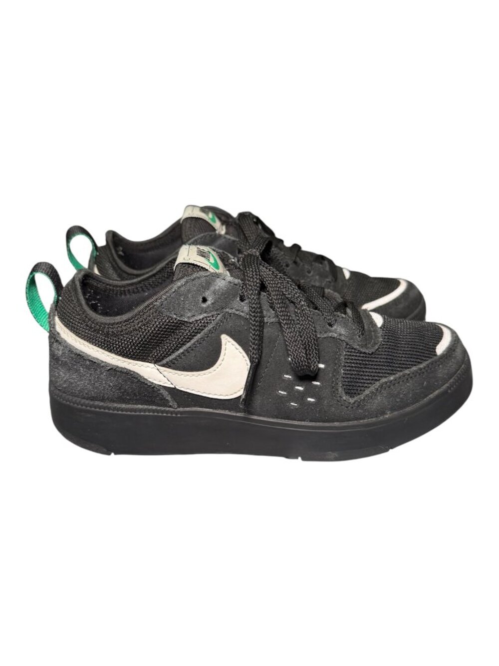 Nike C1TY (GS) Kids Sneaker Size 3Y Style# HQ0028-001 Black Summit White Green
